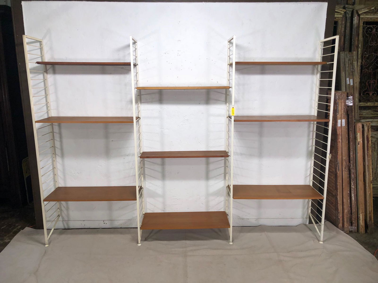 Mid Century Modern Wall Unit - 3 Bays by Ladderax (1 of 4)
