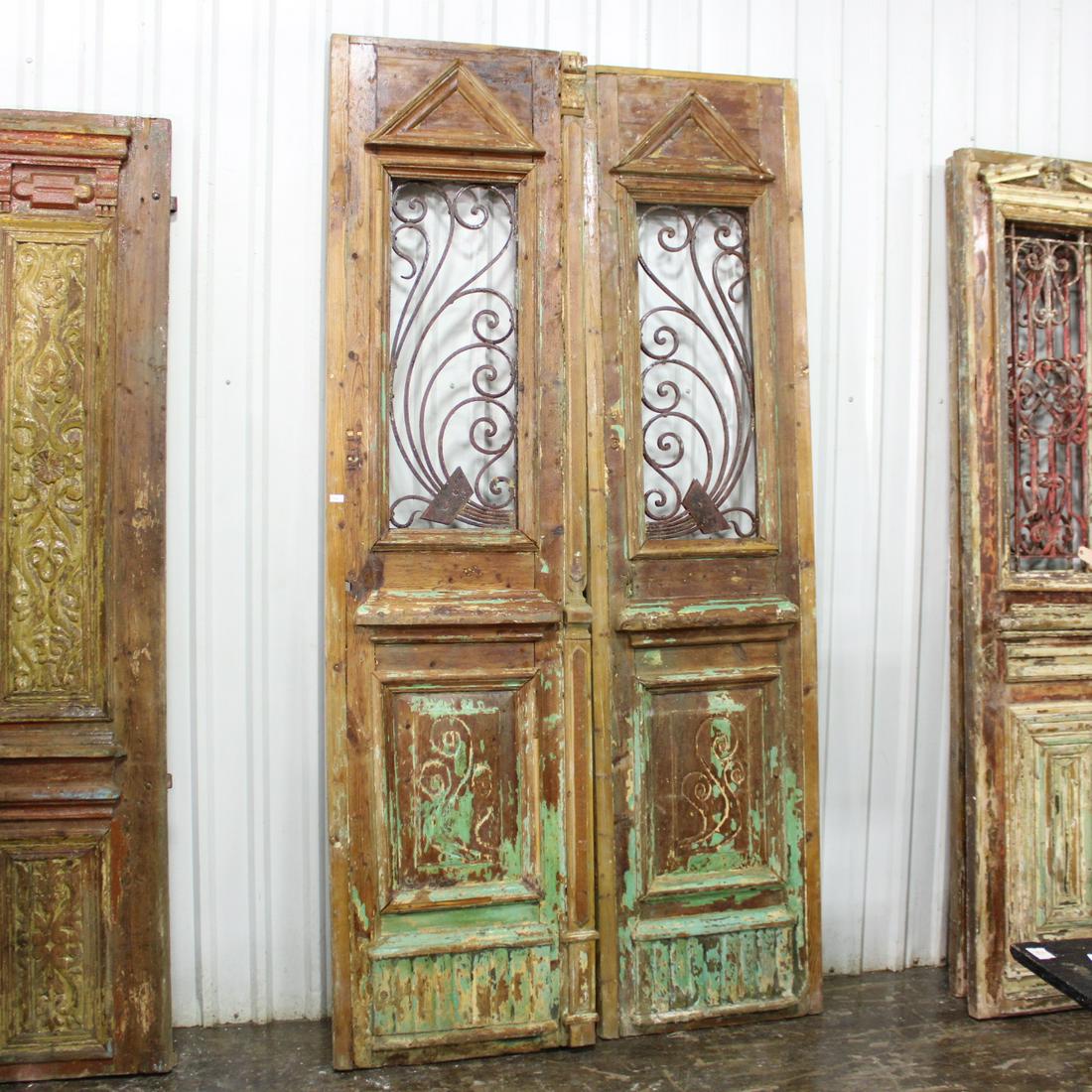 Vintage Door with Iron Panels #1 (1 of 8)
