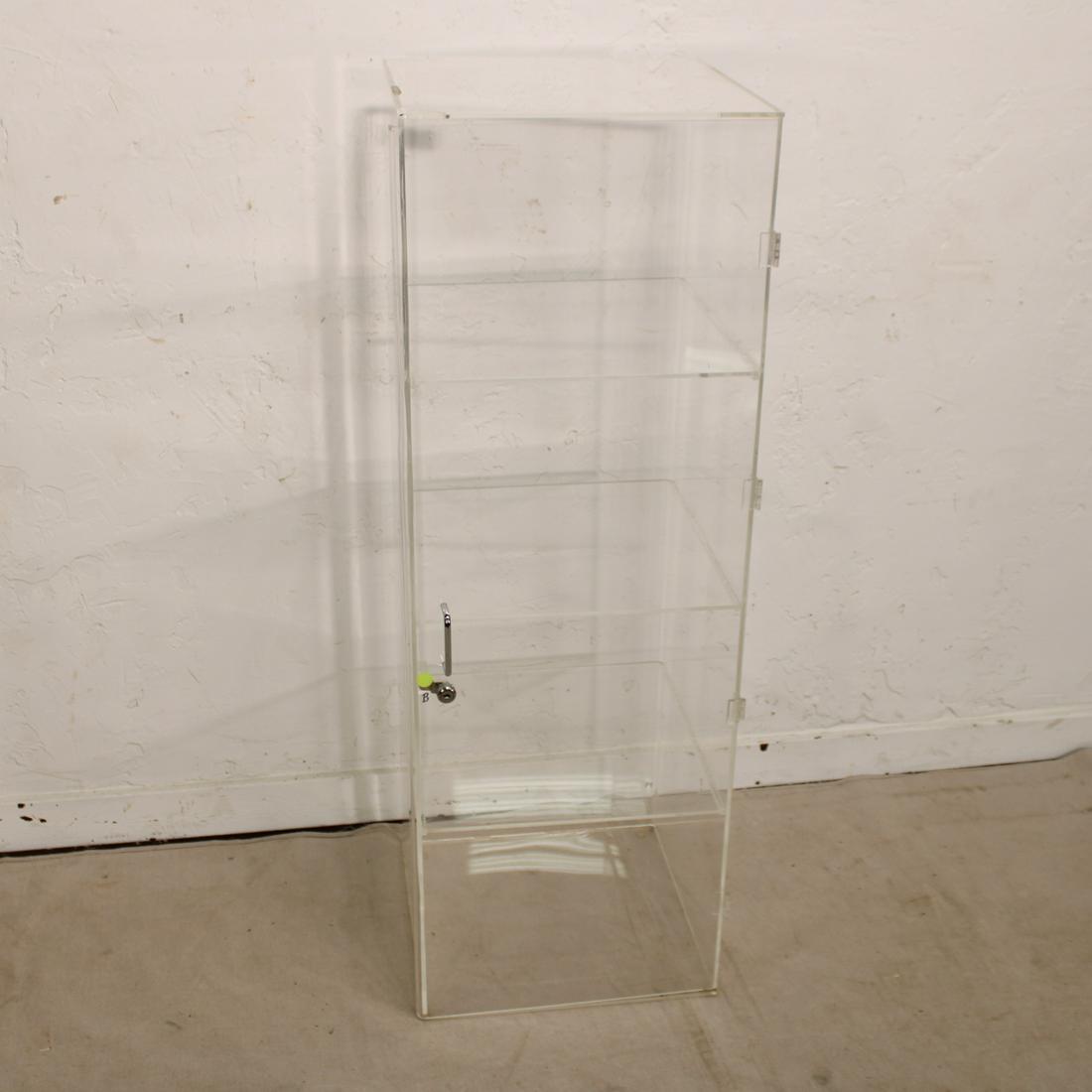 Locking Acrylic Display Cabinet (1 of 6)