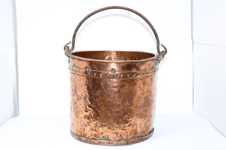 French Copper Bucket (1 of 5)
