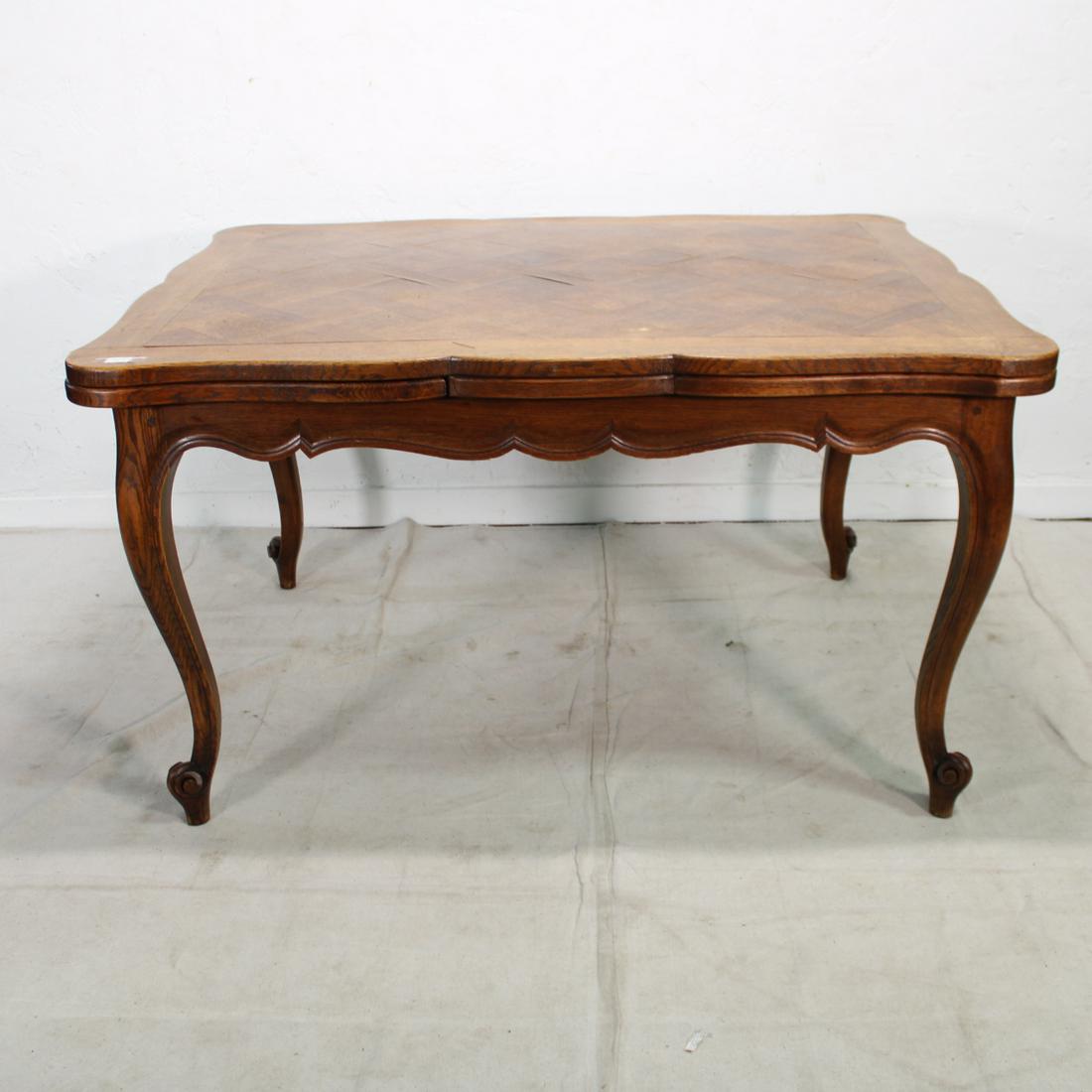 Country French Draw Leaf Table (1 of 5)