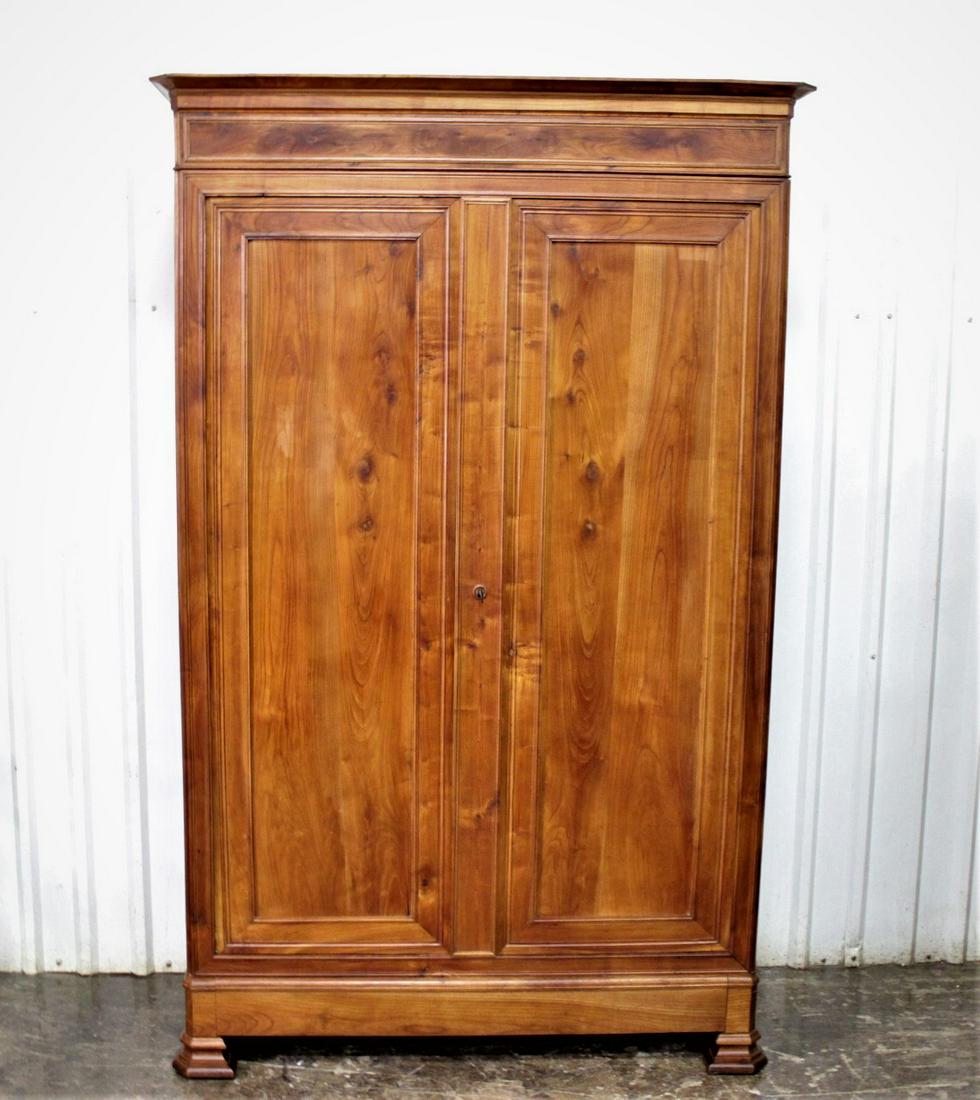 Louis Philippe Wardrobe in  Solid Cherry (1 of 3)