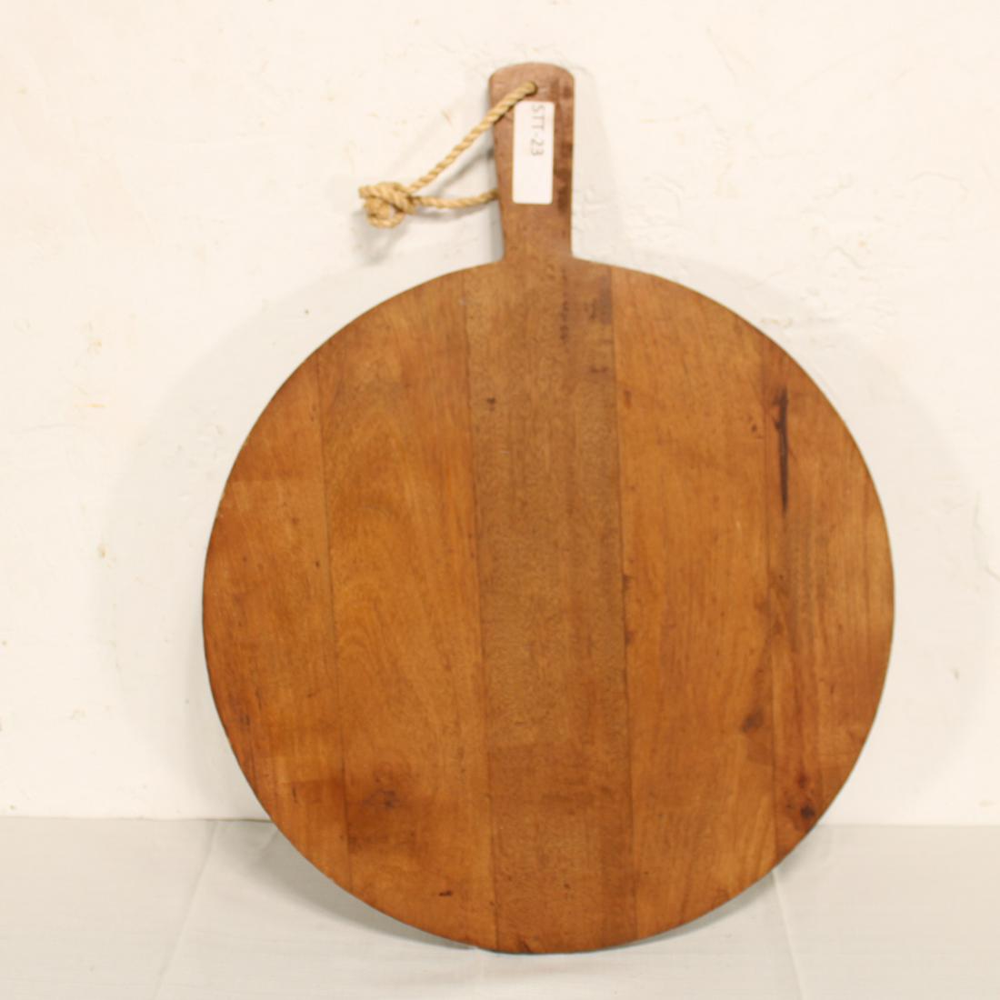 Round Wooden Bread Board # 2 (1 of 2)