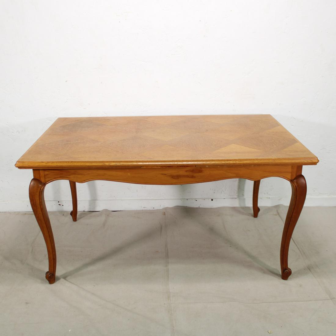 Country French Draw Leaf Table (1 of 4)