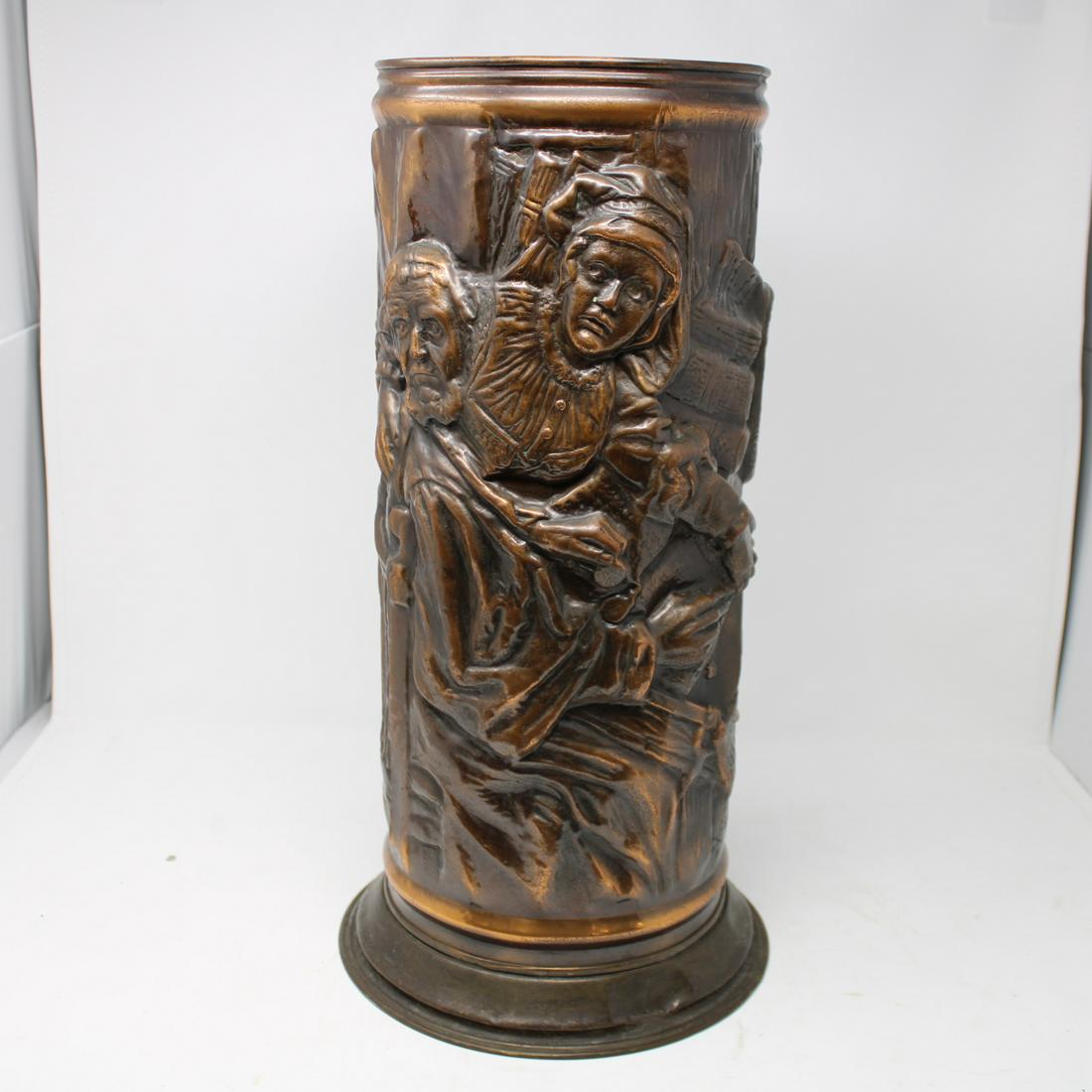 European Copper Umbrella Stand (1 of 3)