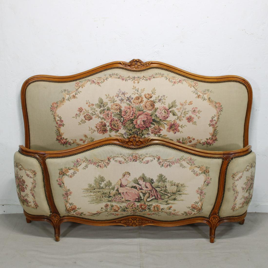 French Bed with Tapestry (1 of 4)