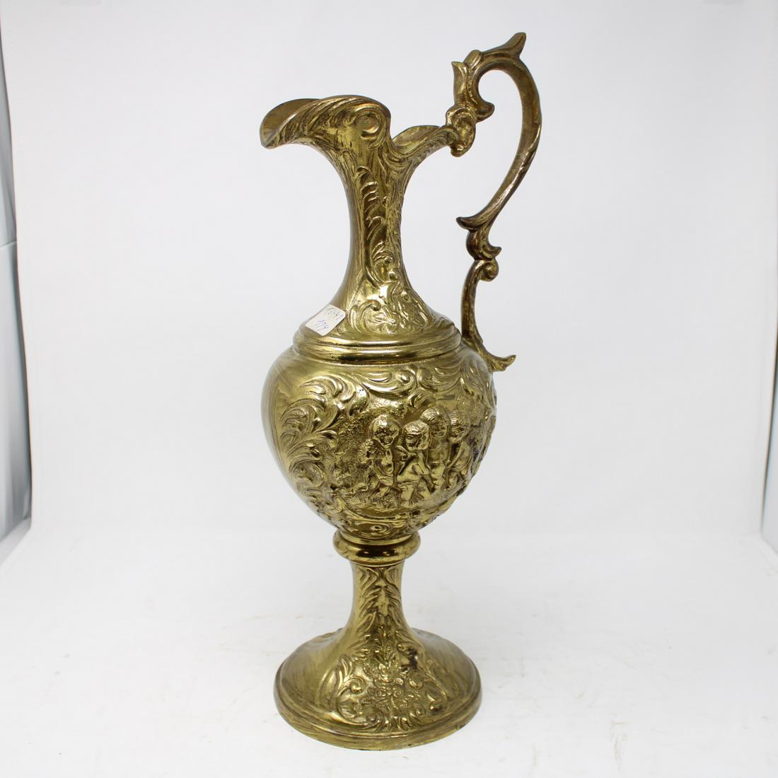European Brass Ewer /  Pitcher (1 of 4)