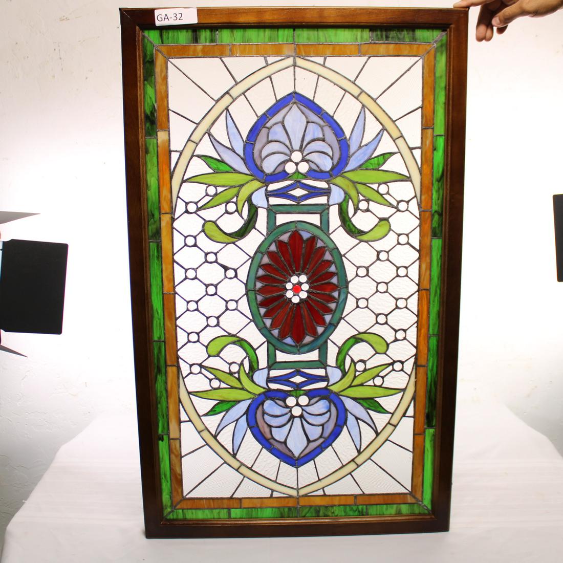 Framed Stained Glass Window (1 of 3)