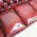 Four Seat British Leather Chesterfield in Oxblood Red - 5
