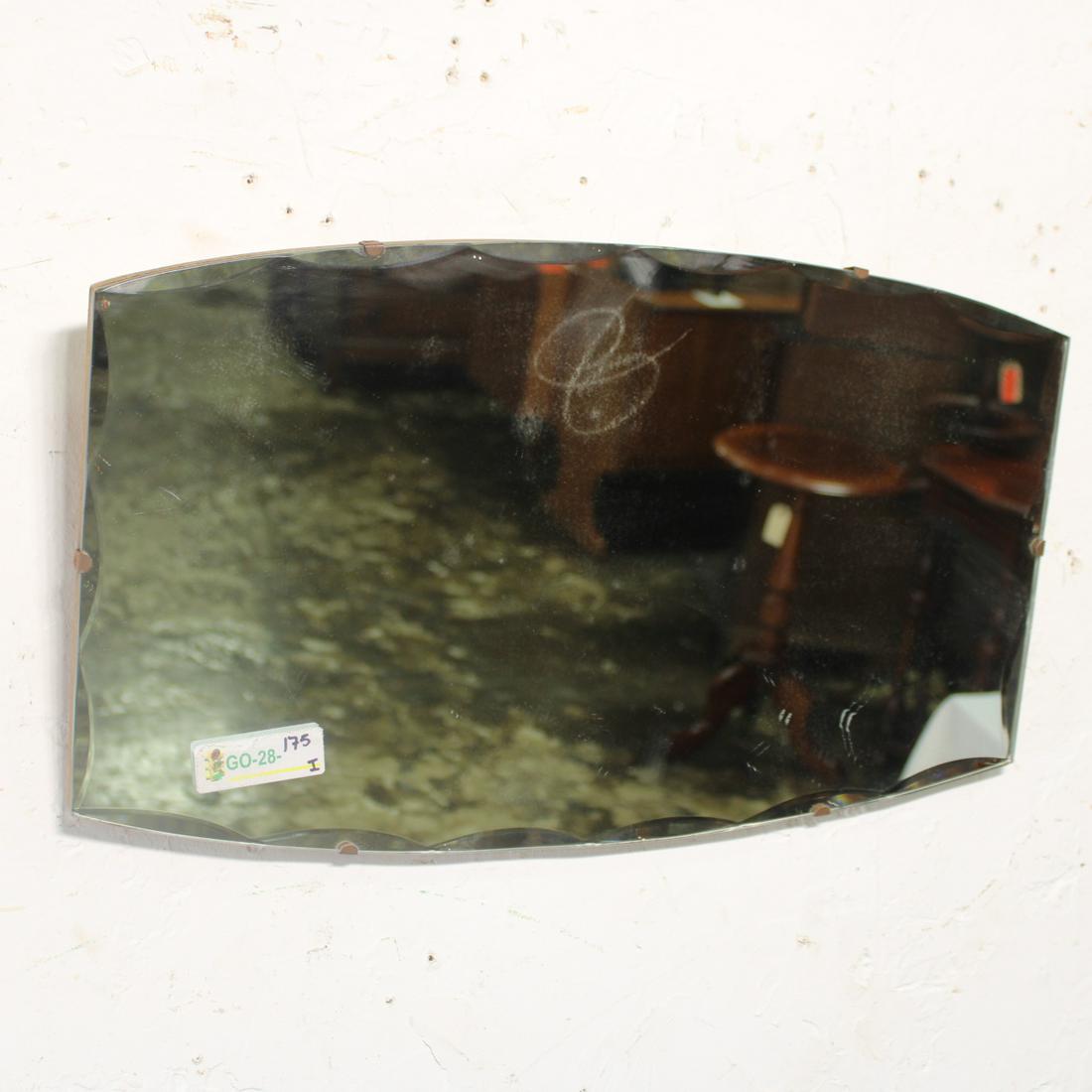 English Unframed Beveled Mirror (1 of 3)