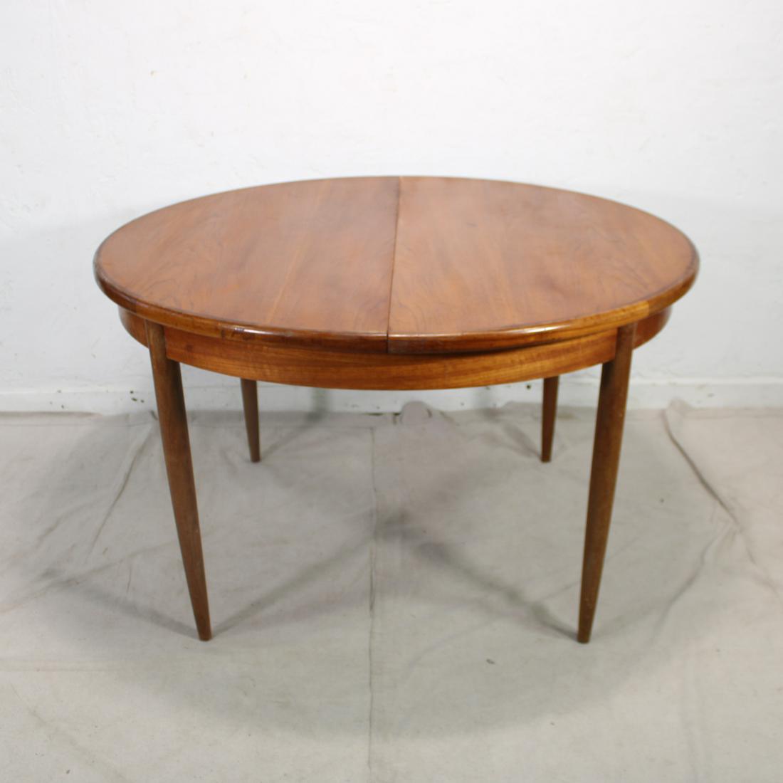 Round Mid Century Modern Teak Dining Table By G-plan (1 of 7)