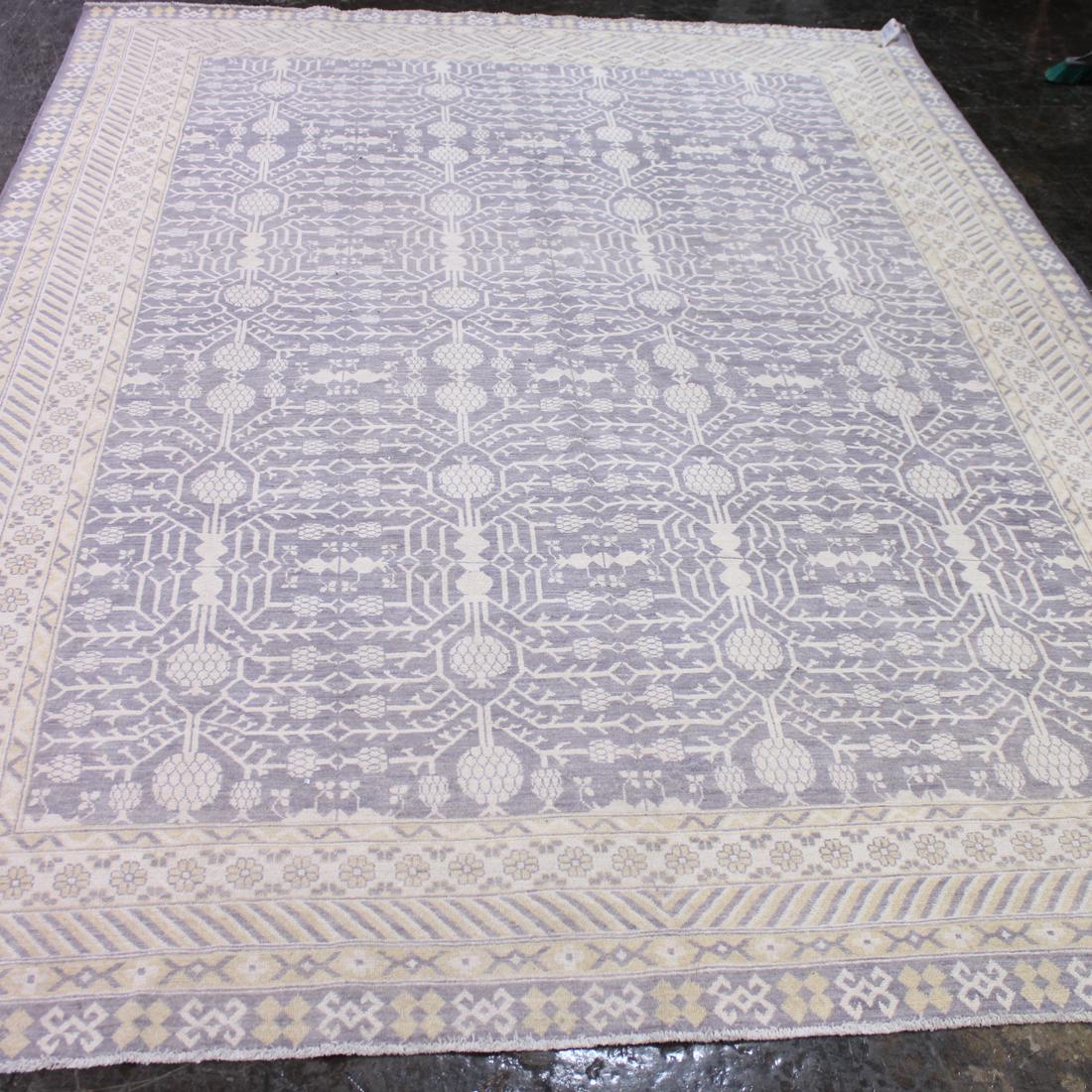 New Rug, Large Low Cut Pile Tight Weave Peshawar (1 of 5)