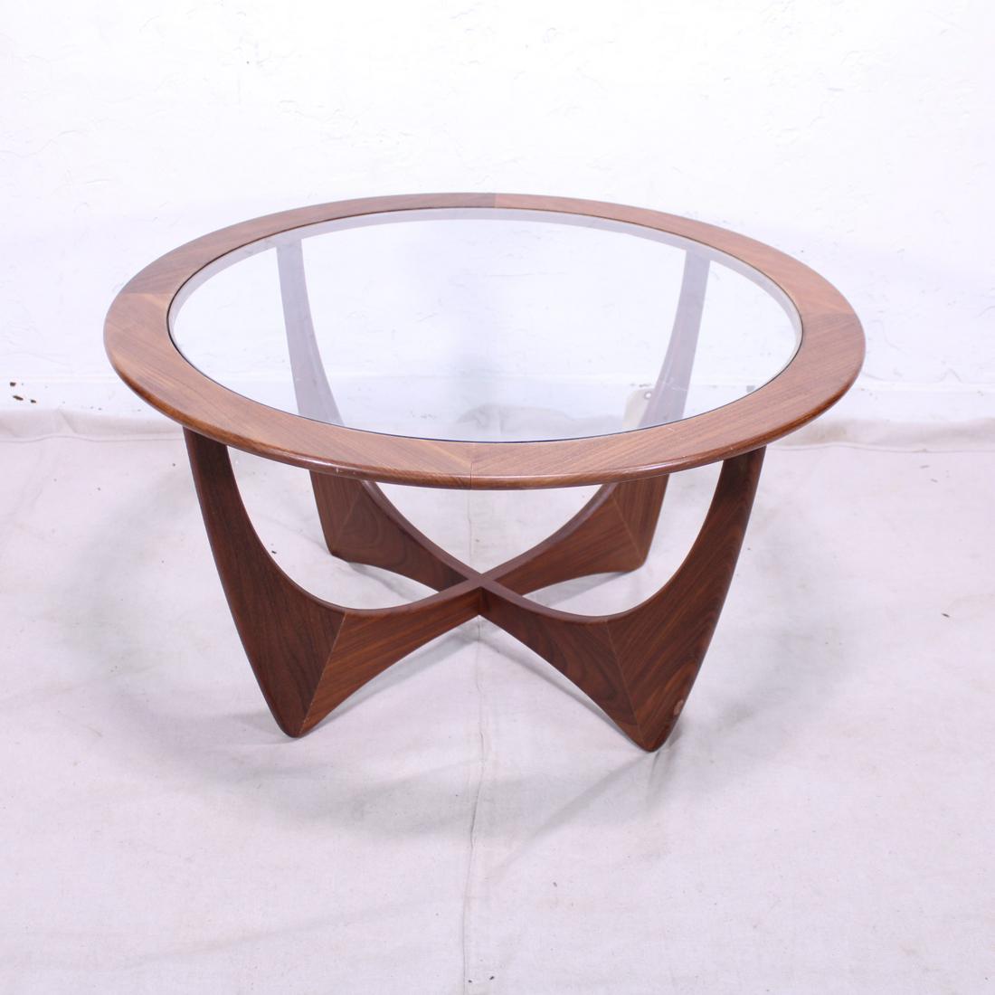 Teak G-Plan Round  Astro Coffee Table (1 of 3)