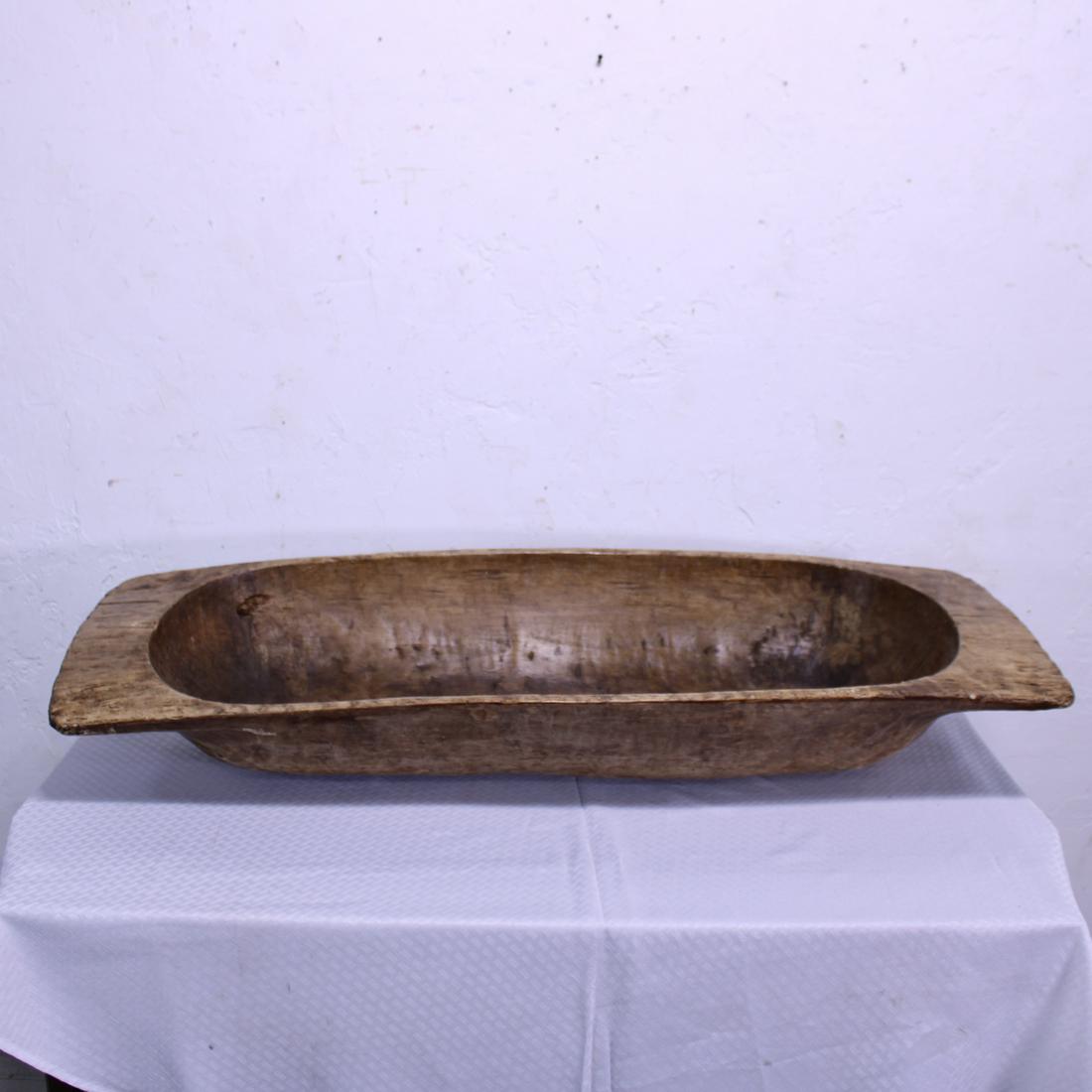 Rectangular European Pine Dough Bowl #2 (1 of 5)