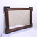 Oak Jacobean Style Rectangular Mirror