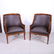 Pair of Empire Style Club Chairs
