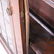 British Display Cabinet with Stained Glass Doors in Oak - 3