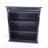 Black Painted Open Bookshelf #1