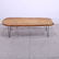 Vintage Live Edge Coffee Table on Hairpin Legs