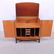 Mahogany Two Door British Cupboard - 2