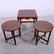 Walnut Nest of Tables - 3