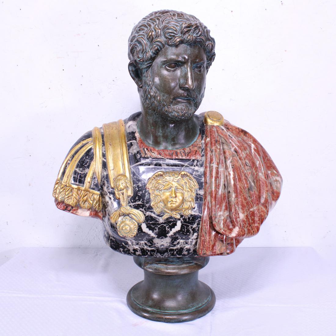 Lifesize Bronze Bust - Roman Nobleman - Paolo Marioni (1 of 8)