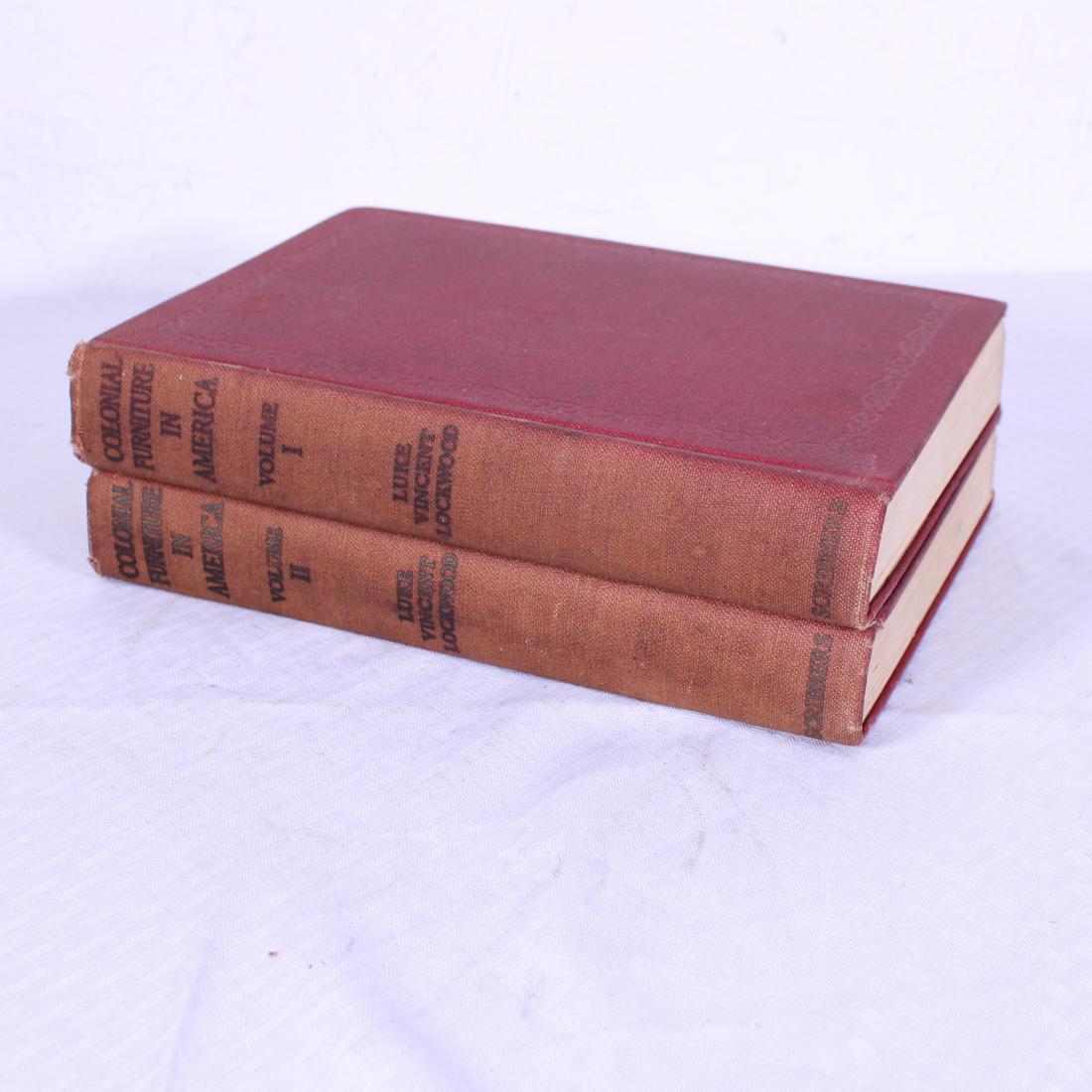 COLONIAL FURNITURE IN AMERICA, LOCKWOOD, 2 VOLUMES (1 of 8)