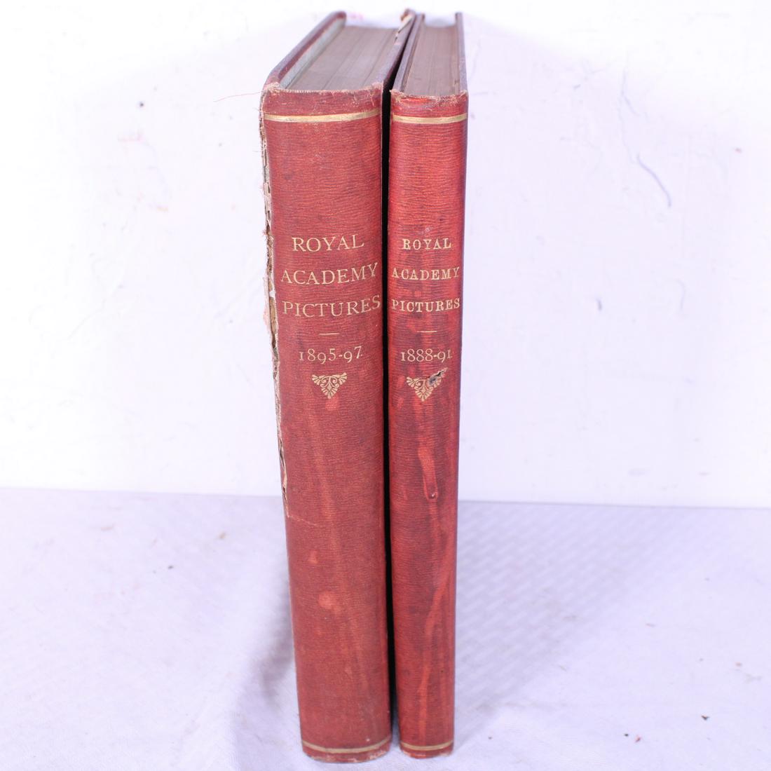 ROYAL ACADEMY PICTURES, 2 VOLUMES: ROYAL ACADEMY PICTURES, 2 VOLUMES1888-1891 and 1895-1897, folio, cloth binding, loose boards