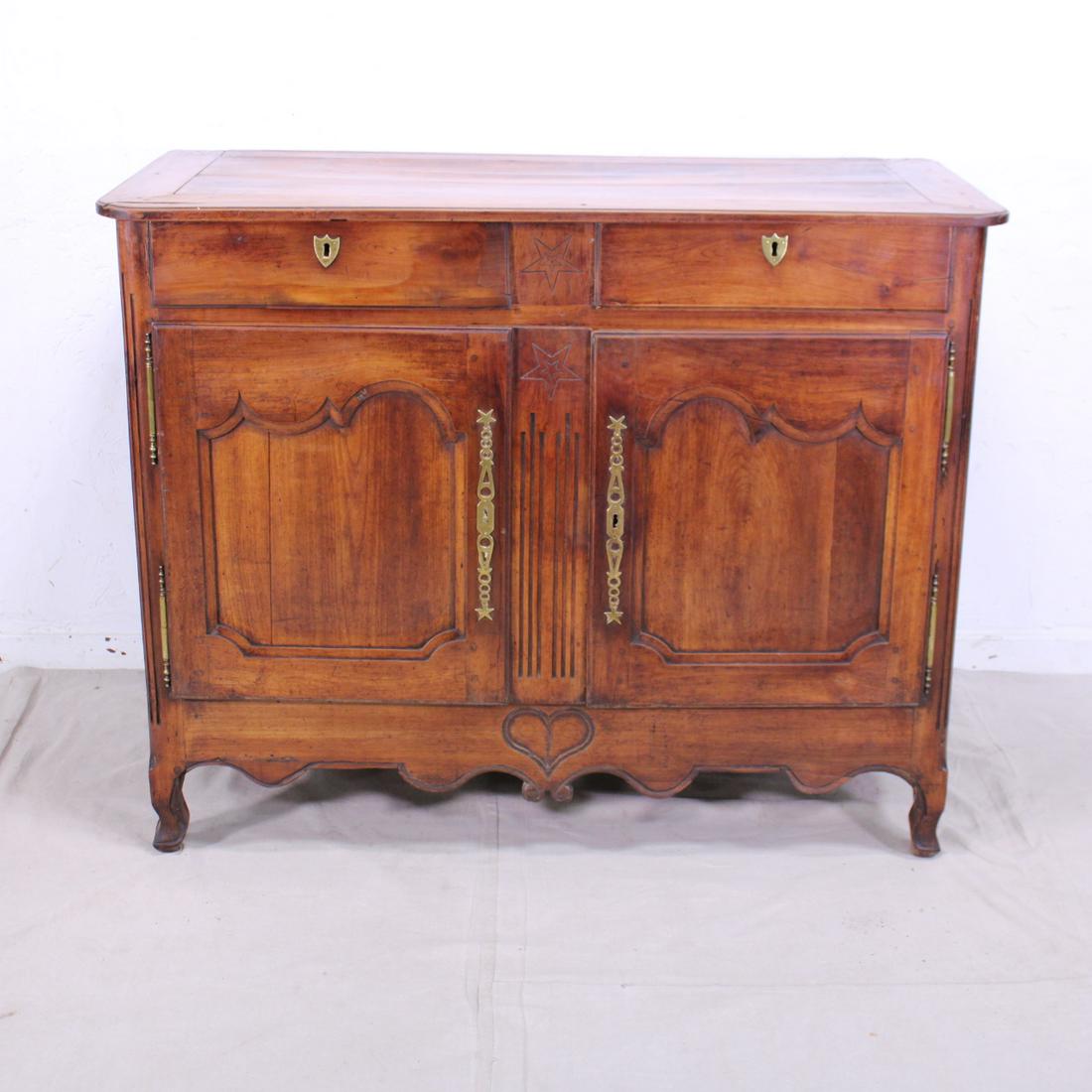 Louis XV French Server in Cherry (1 of 6)