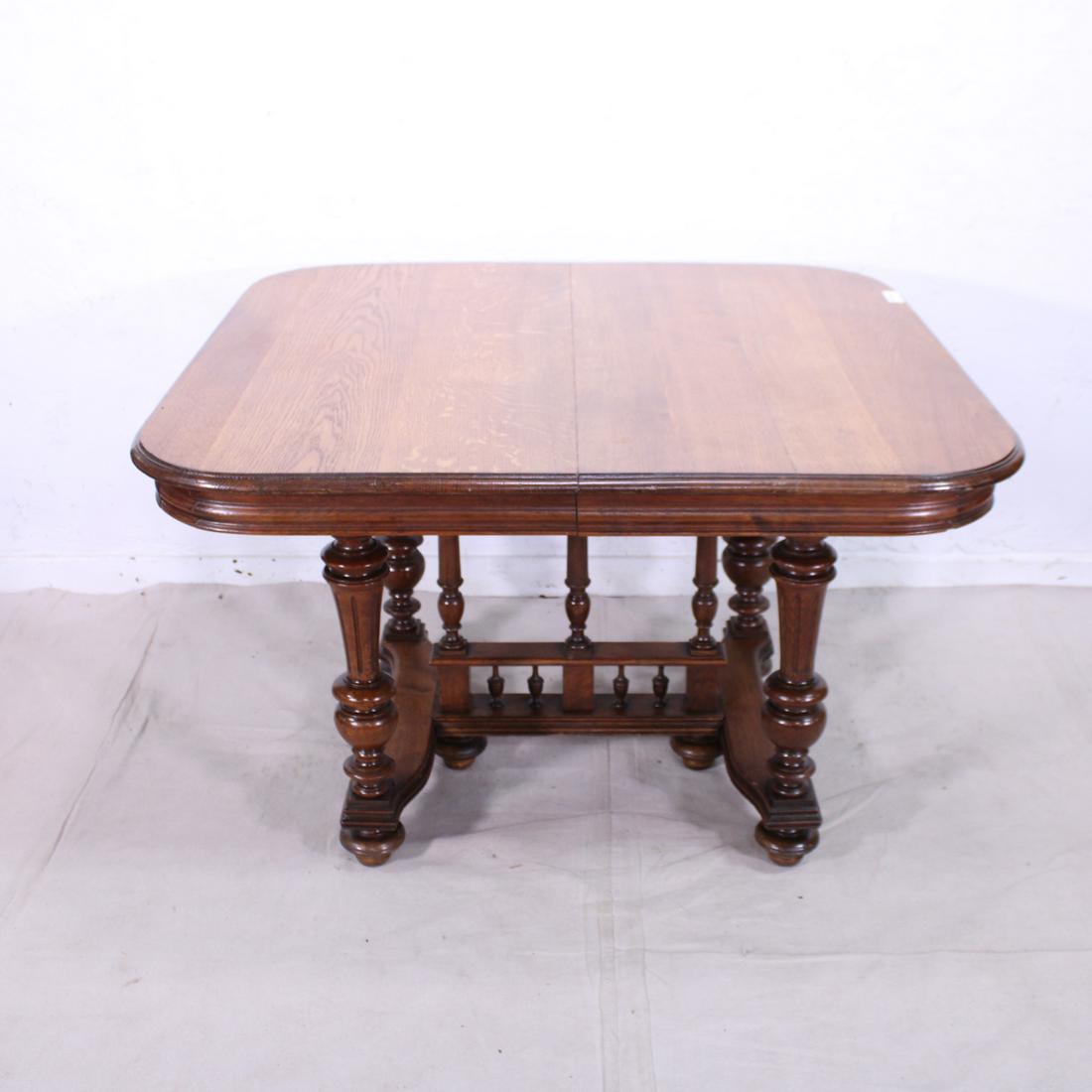 Henri II French Dining Table in Oak (1 of 4)