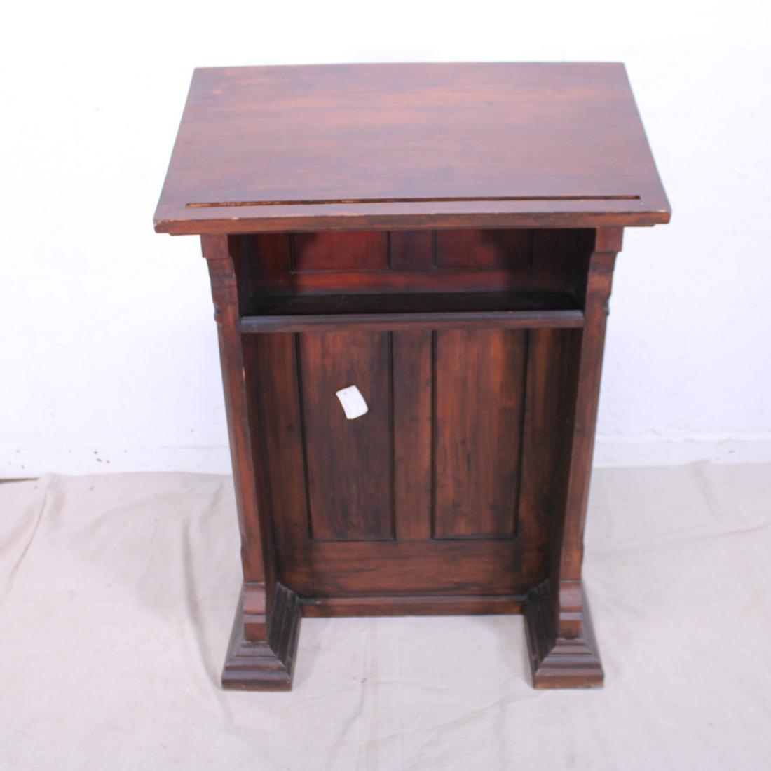 British Lectern / Podium: British Lectern / Podium - 45 in tall x 30 x 17