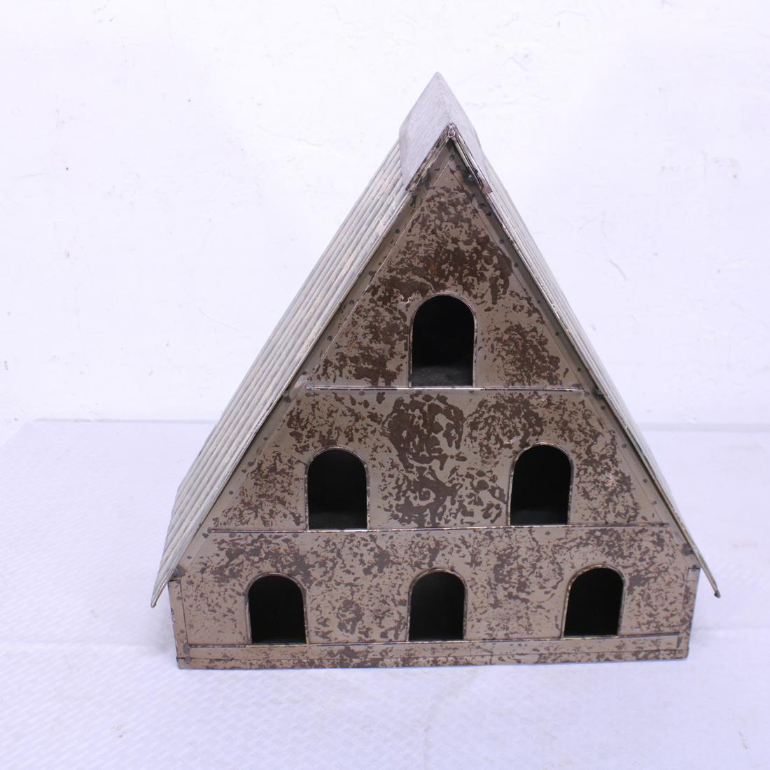 Metal Bird House #1 (1 of 3)