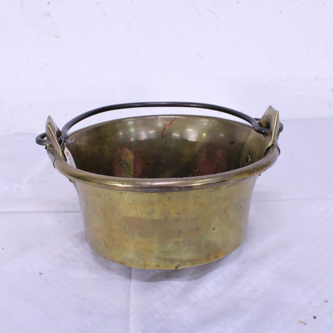 French Brass Jam Pan (1 of 4)