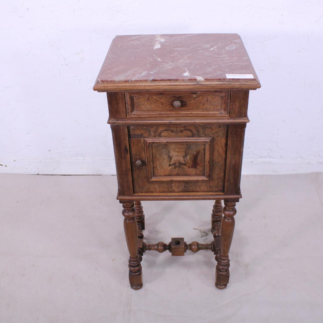 Louis XVI French Pot Cupboard in Walnut (1 of 5)