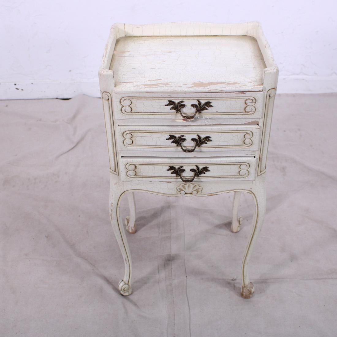 Louis XV Style  Painted French Pot Cupboard (1 of 4)