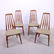 4 Danish Modern Dining Chairs - Eva by Koefoeds