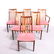 6 Mid Century Modern "Fresco" Dining Chairs By G-Plan