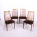 4 Mid Century Modern "Fresco" Dining Chairs By G-Plan