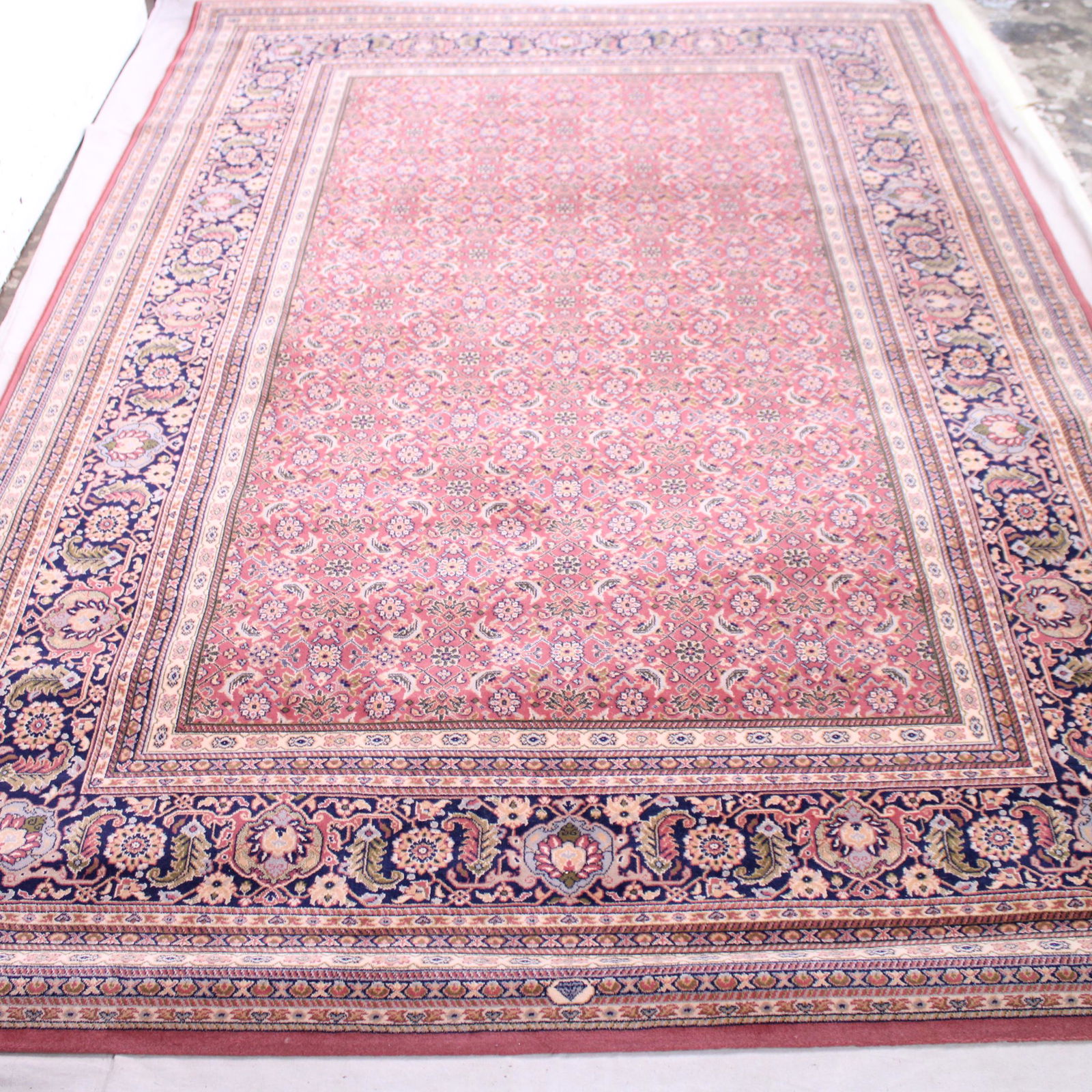 Red / Pink Machine Made Rug (1 of 5)