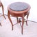 Pair Round Green Marble Top Lamp Tables - 5