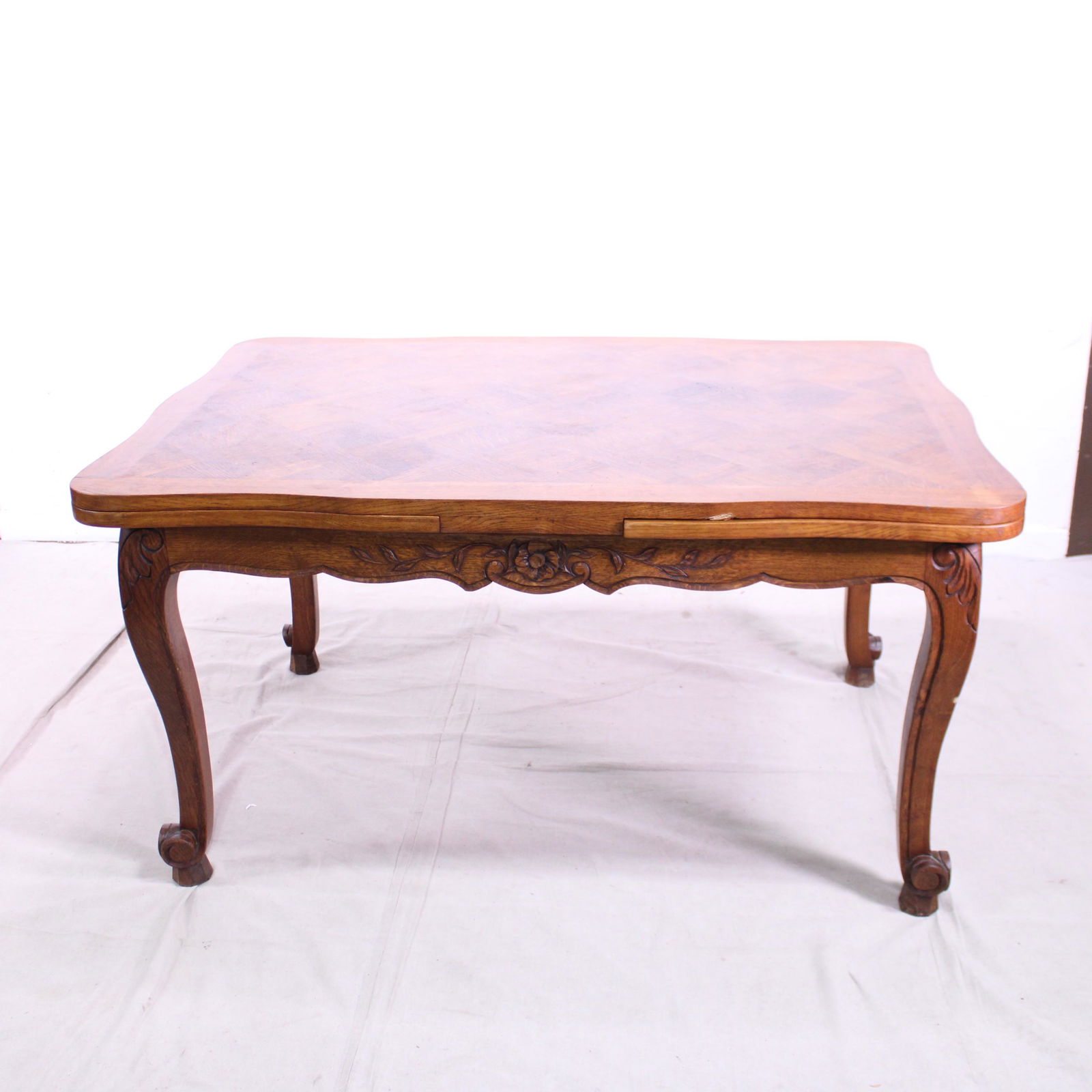 Country French Draw Leaf Table (1 of 7)