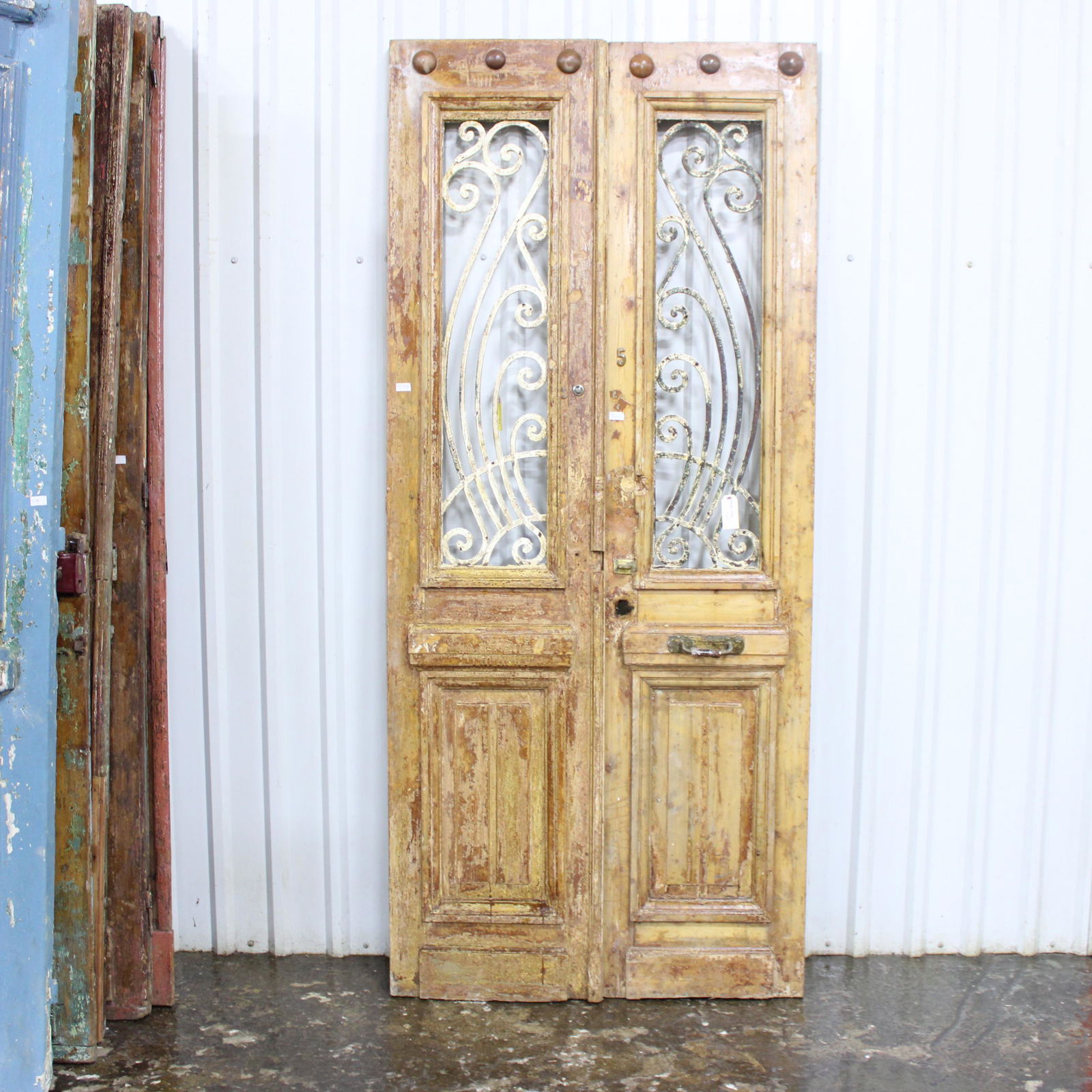 European Doors With Iron Inserts (1 of 5)