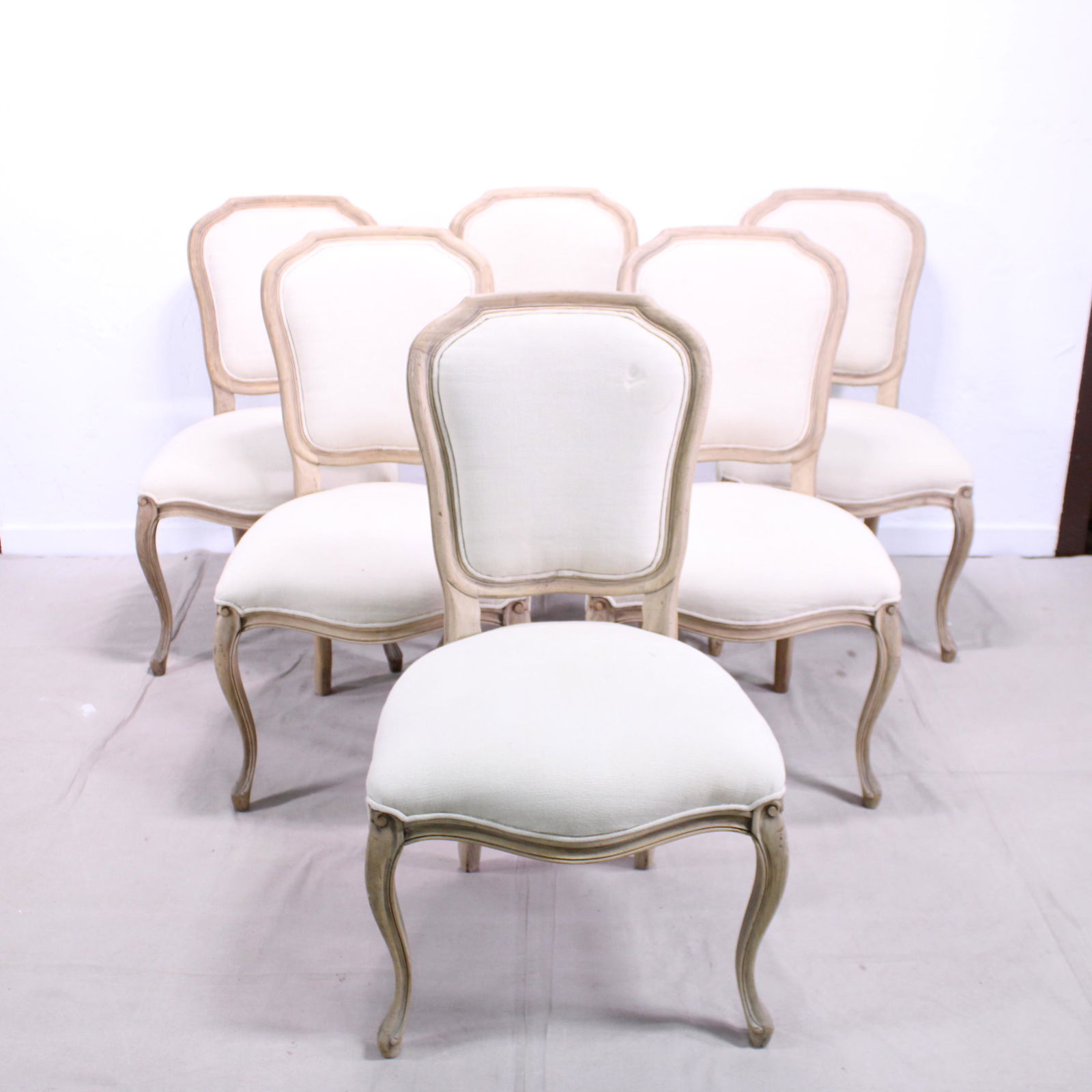 Set of 6 Upholstered Dining Chairs (1 of 5)