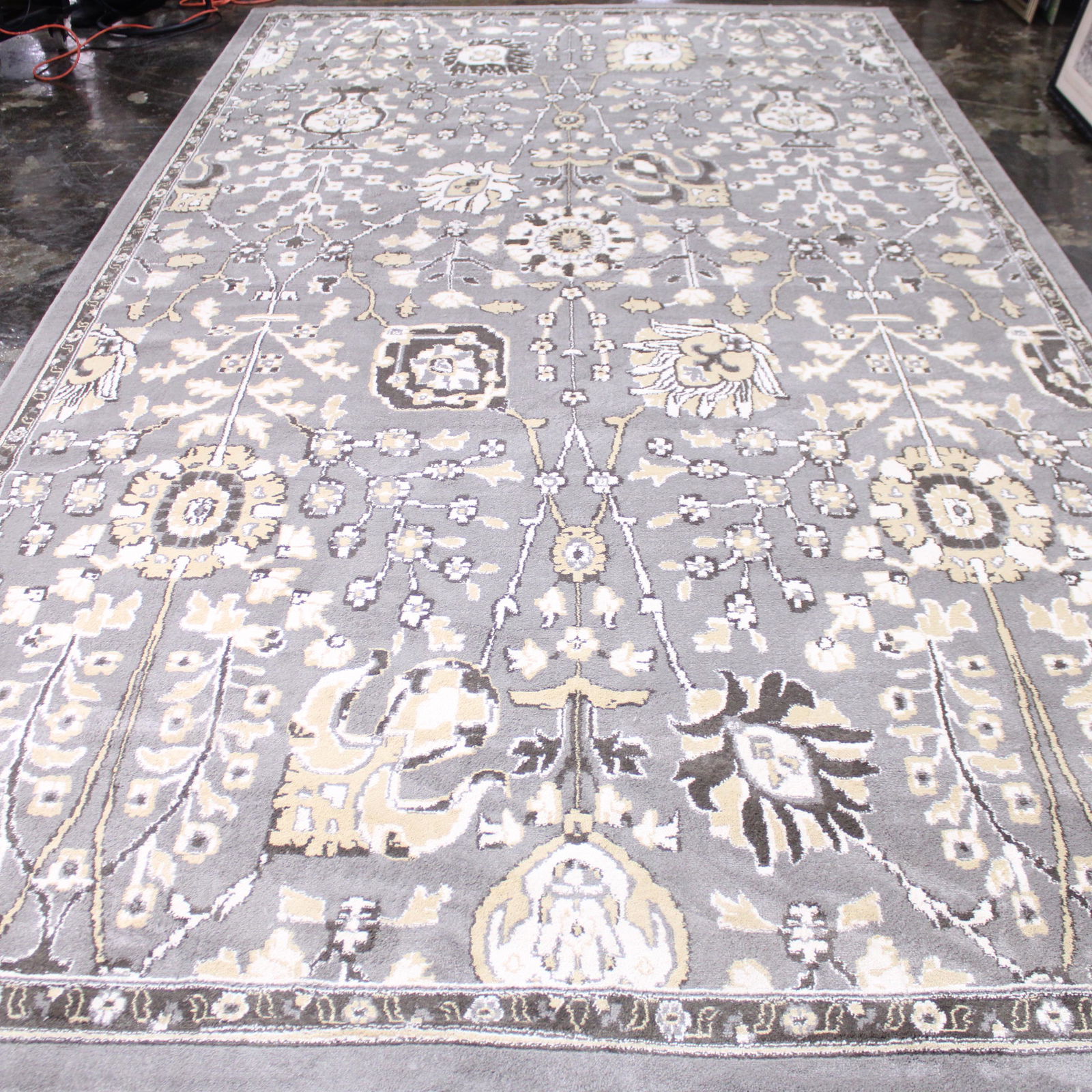 Gray / White New Rug (1 of 6)