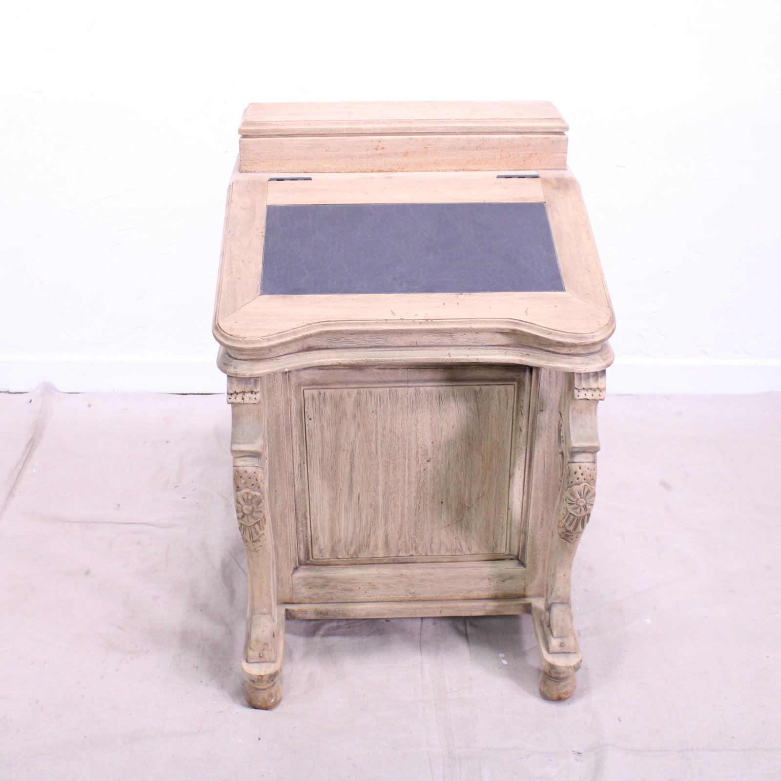 Davenport Desk - Natural / Coastal Finish: New Item, Davenport Desk - Natural / Coastal Finish - 34 in tall x 22 x 21