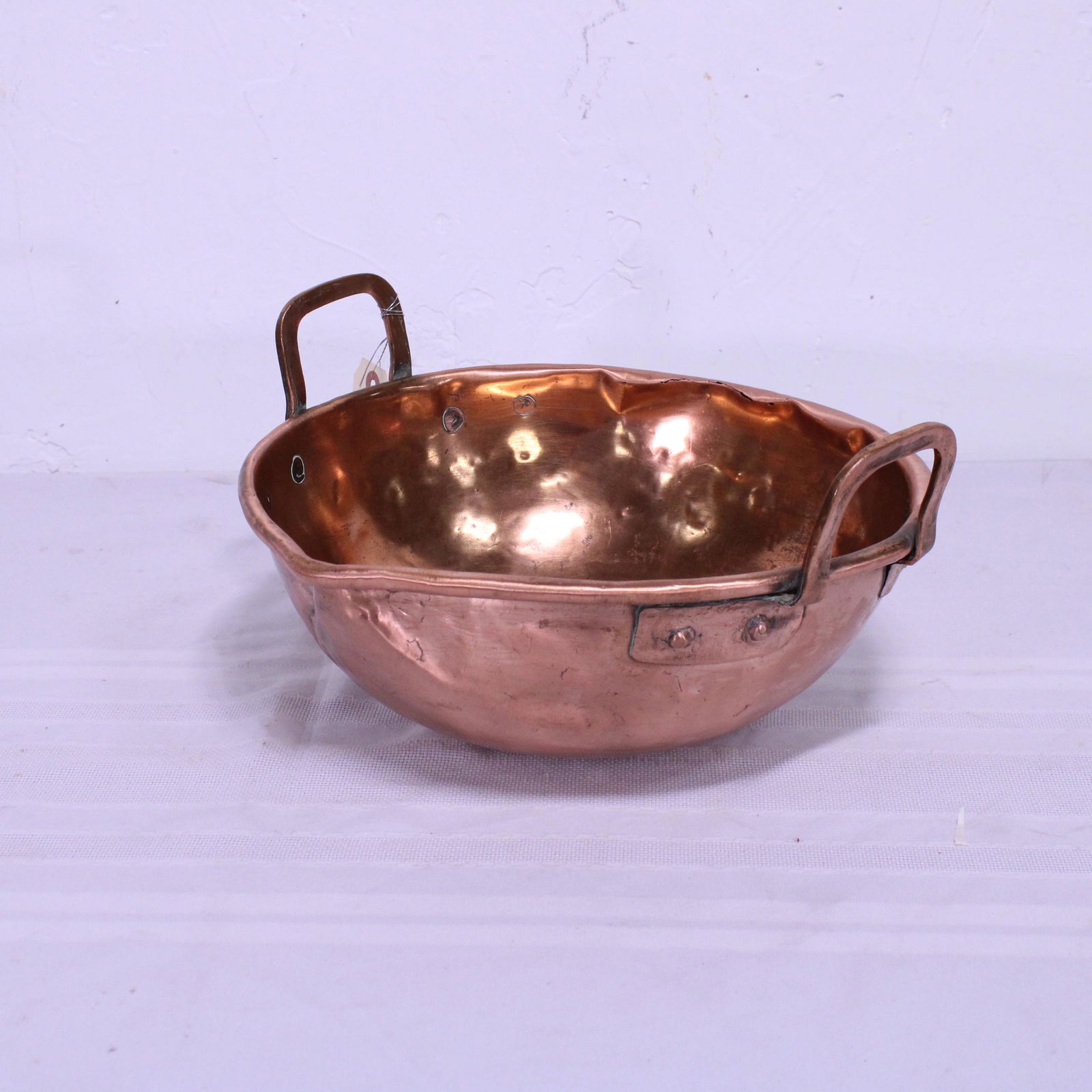French Copper Chocolatier Pan with Pouring Spout (1 of 5)