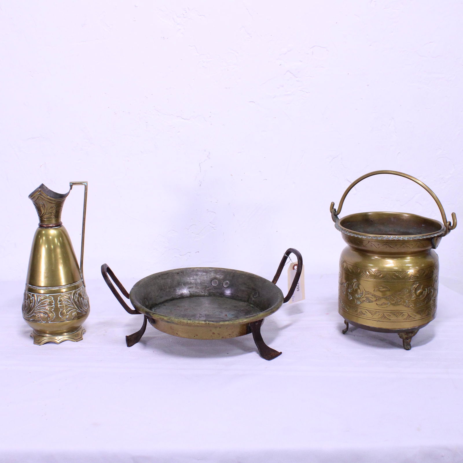 Five European Brass Items (1 of 4)