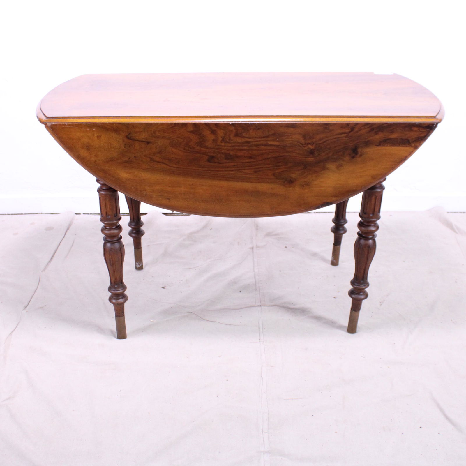 French Louis Phillippe Drop Leaf Table in Walnut (1 of 6)