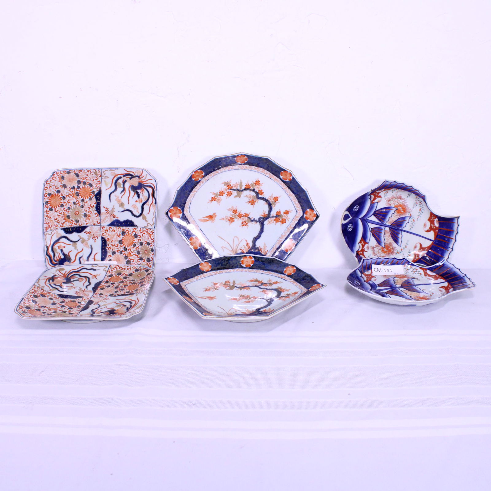 Collection of 6 Imari Plates (1 of 4)