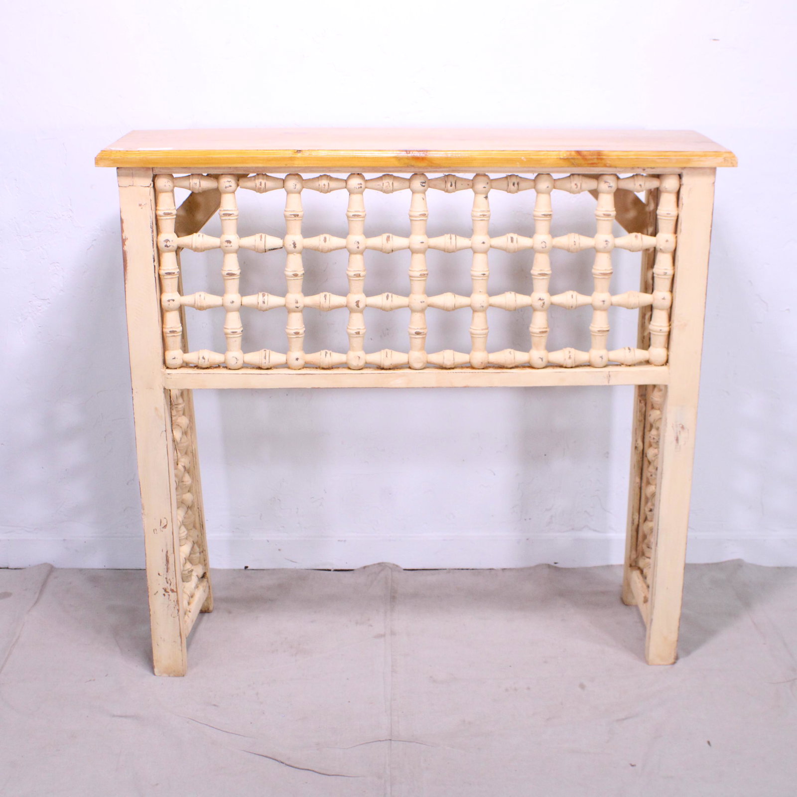 Tall Wooden Console: Tall Wooden Console